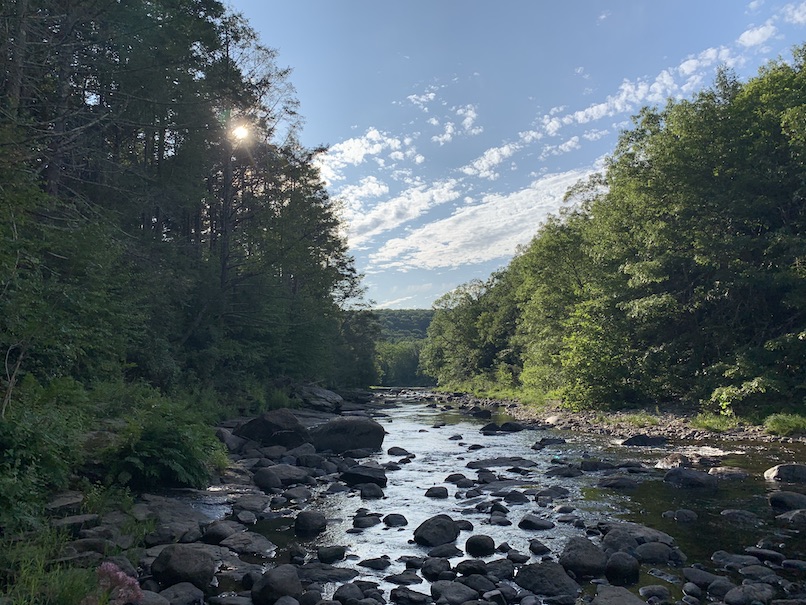 Salmon River in Connecticut